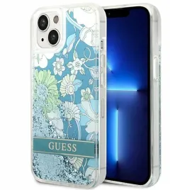 guess-etui-hardcase-do-iphone-14-15-13-61-flower-liquid-glitter