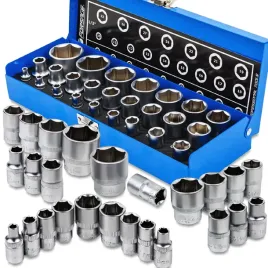 forsage-zestaw-nasadek-udarowych-6-katnych-25-elementow-1-4-1-2-4-32mm