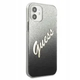 guess-etui-hard-case-do-iphone-12-mini-54-glitter-gradient-script-kolor-czarny