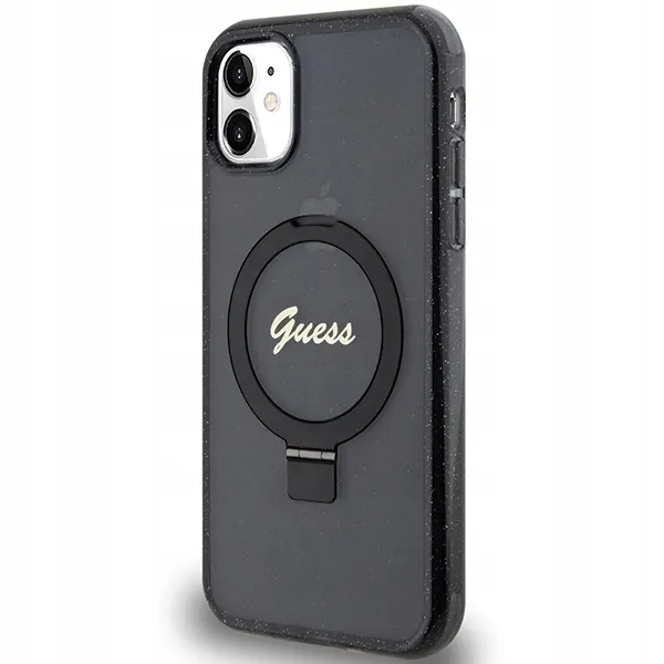 guess-etui-hardcase-do-iphone-11-xr-6-1-ring-stand-script-glitter