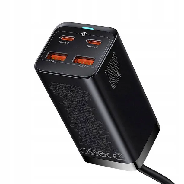 baseus-ladowarka-sieciowa-adapter-do-iphone-ipad-macbook-2xusb-c-2xusb-100w-waga-z-opakowaniem-0-15-kg