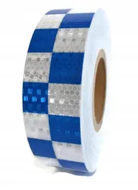 tasma-odblaskowa-plaster-niebieska-szachownica-niebiesko-biala-5cm-szer