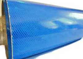 folia-odblaskowa-plaster-miodu-gruba-niebieska-blu