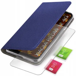 etui-z-klapka-do-xiaomi-redmi-12-4g-5g-granatowe-magnetyczne-szklo