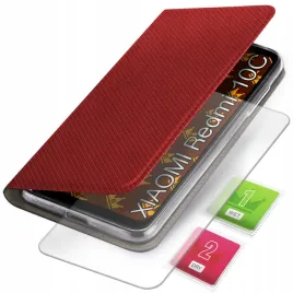 etui-z-klapka-do-xiaomi-redmi-10c-12c-czerwone-magnetyczne-case-szklo