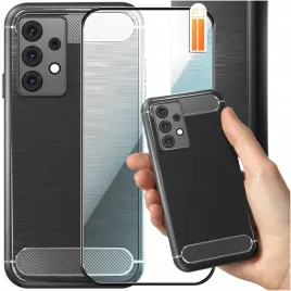 etui-pancerne-karbon-do-samsung-galaxy-a33-5g-czarne-ochronne-szklo-9h