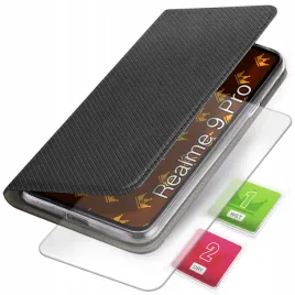 etui-z-klapka-do-realme-9-pro-9-5g-czarne-zamykane-magnetyczne-szklo