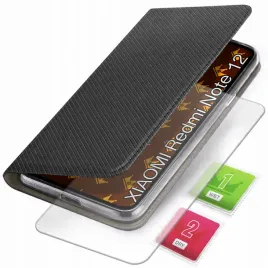 etui-z-klapka-do-redmi-note-12-5g-poco-x5-czarne-magnetyczne-szklo-9h