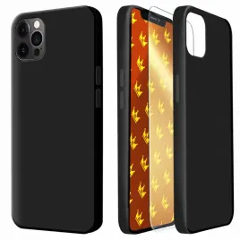 etui-do-apple-iphone-12-pro-max-czarne-matowe-obudowa-slim-szklo-9h