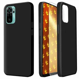 etui-do-xiaomi-redmi-note-10-10s-czarne-matowe-obudowa-slim-szklo