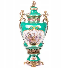 porcelanowa-waza-amfora-porcelana-braz-motyw-kwiatow-anioly