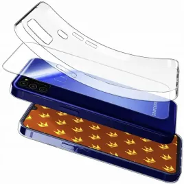 etui-do-samsung-galaxy-m21-przezroczyste-silikonowe-ochronne-szklo-9h