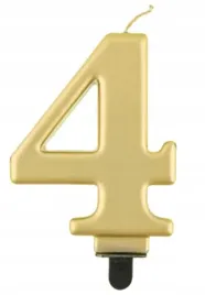 swieczka-cyferka-4-beautyandcharm-metalik-zlota-8cm