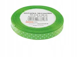 wstazka-satynowa-w-kropki-zielona-12mmx22m