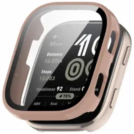 amazfit-bip-6-etui-z-hartowanym-szklem-case-ochronny-pc-2w1-rozowe