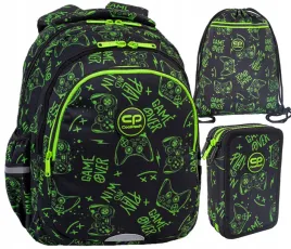 coolpack-plecak-do-klasy-1-4-piornik-wyposazony-worek-game-night-pady