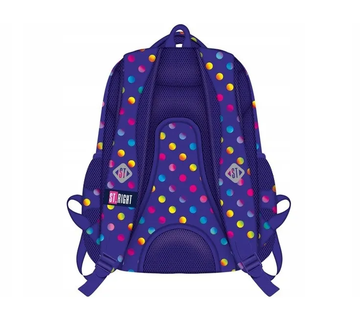 plecak-szkolny-st-majewski-stright-neon-dots-stan-nowy