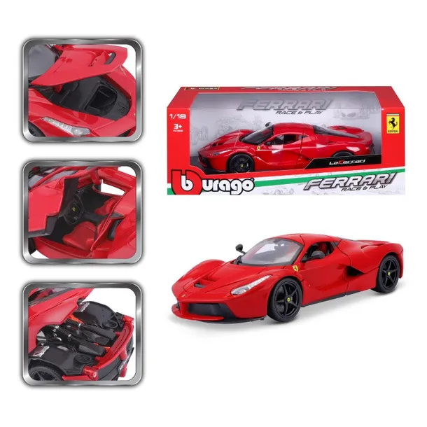 laferrari-red-1-18-bburago-stan-nowy-waga-z-opakowaniem-0-3-kg