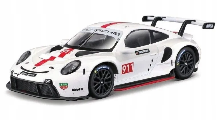 porsche-911-rsr-white-bburago