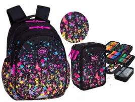 coolpack-dziewczecy-plecak-trzykomorowy-piornik-wyposazony-3-kom-galaxy
