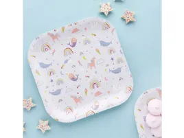 talerzyki-papierowe-na-urodziny-zaczarowany-swiat-23-cm-8-szt