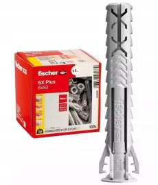 fischer-koszulka-sx-plus-6x50-100szt-mocowania-lekkie-uniwersalne