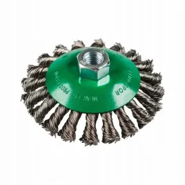 klingspor-szczotka-stozkowa-115mm-m14-bk600z-drut-skrecany-nierdzewny
