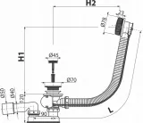 syfon-wannowy-alcaplast-52-mm-stan-nowy