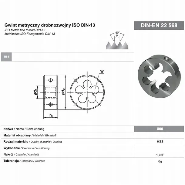 fanar-narzynka-m20x-hss800f-stan-nowy-marka-fanar