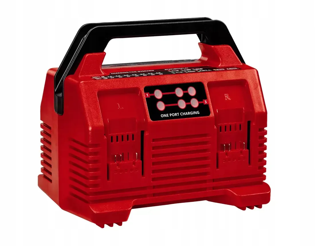 einhell-ladowarka-poczworna-2x2-power-x-4a-stan-nowy