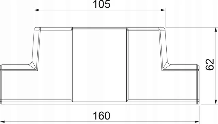 trojnik-typ-gk-tr53100rw-stan-nowy-marka-obo-bettermann