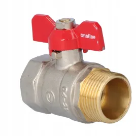 zawor-kulowy-niklowany-standard-z-dlawikiem-pn16-1-cal-pn16-z-motylkiem