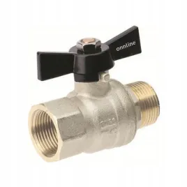 kurek-kulowy-dn20-pn40-gwint-wew-zew-3-4-cala-z-dzwignia-motylkowa-dlaw