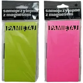 karteczki-samoprzylepne-pamietaj-z-magnesem-75x150mm-51k-neon-2-sztuki