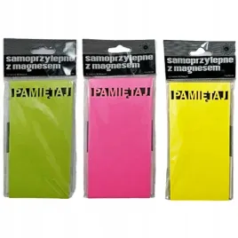 karteczki-samoprzylepne-pamietaj-z-magnesem-75x150mm-51k-neon-3-sztuki