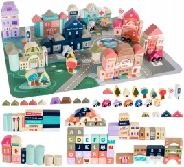 klocki-edukacyjne-drewniane-miasto-auta-115szt-mata-puzzle-zestaw-prezent