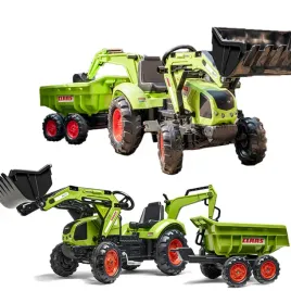 falk-traktor-na-pedaly-claas-axos-330-z-koparka-i-przyczepa-3-7-lat