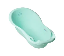 tega-kr-005-105-wanna-dziecieca-102-cm-lux-kroliczki-z-odplywem-j-zielony
