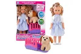 artyk-122873-lalka-natalia-w-sukience-z-pieskiem-i-transporterem