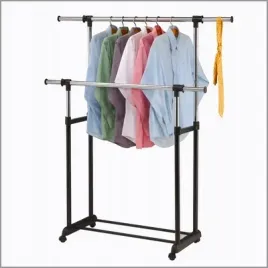 wieszak-stojacy-podwojny-chromowany-drazek-regulowany-168-cm