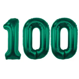 zestaw-balonow-liczba-100-zielony-butelkowy-39-2-elementy