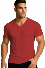 koszulka-meska-t-shirt-w-serek-dopasowana-bawelniana-premium-slim-fit-l
