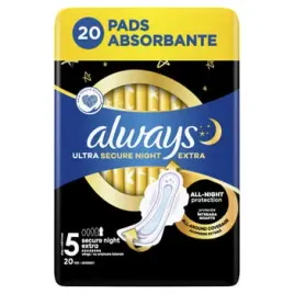 always-ultra-secure-night-extra-podpaski-ze-skrzydelkami-rozmiar-5-20-szt