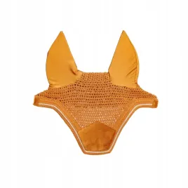 nauszniki-dla-konia-kentucky-wellington-velvet-musztardowe-cob