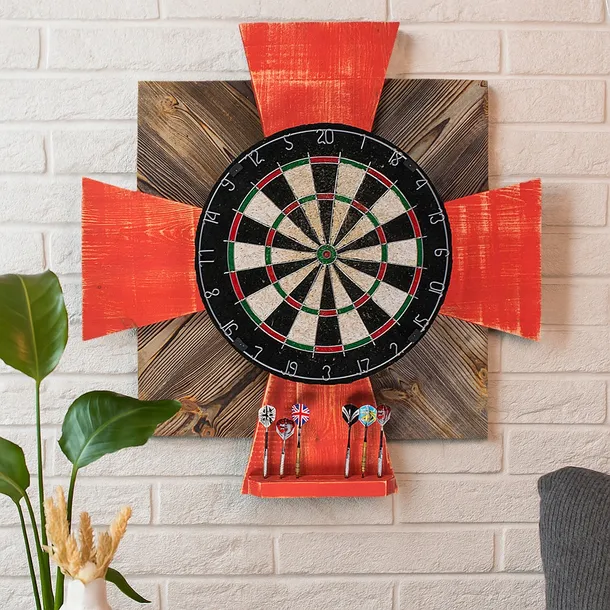 tablica-drewniana-john-paddle-do-darta-order-fire-red-stan-nowy