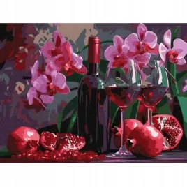 malowanie-po-numerach-wino-i-orchidee-30x40cm-ideyka