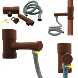 zbieracz-deszczowki-lapacz-wody-deszczowej-z-rynny-100mm-brazowy