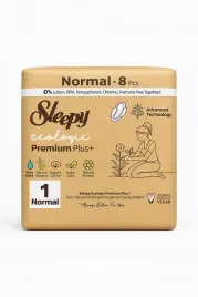 podpaski-higieniczne-sleepy-z-skrzydelkami-eko-normal-8szt
