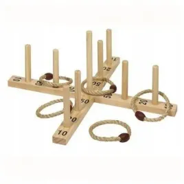 rzucanie-kolek-drewniana-gra-zrecznosciowa