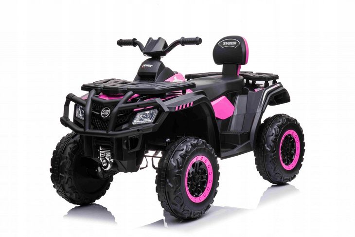﻿Quad XT-Speed dla dzieci Różowy + Napęd 4x4 + EVA + Wolny Start + Radio MP3